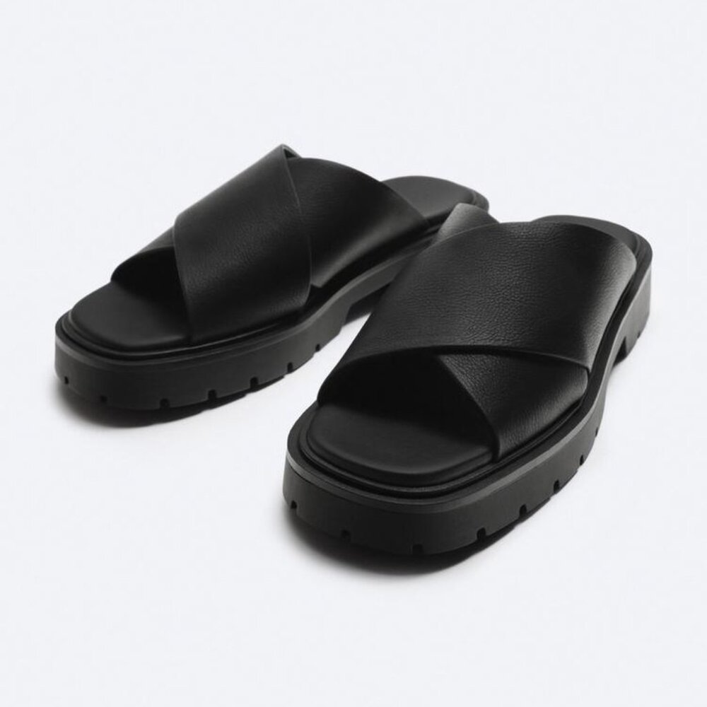 Zara Thick Sole Crossroad Sandals